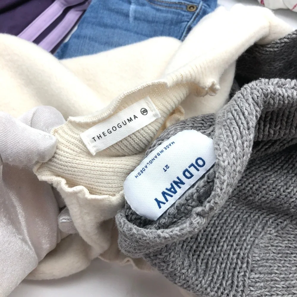 Girls 2T Pants Sweaters BUNDLE Fall Winter Jeans Sweatshirt Nike Gap Adidas